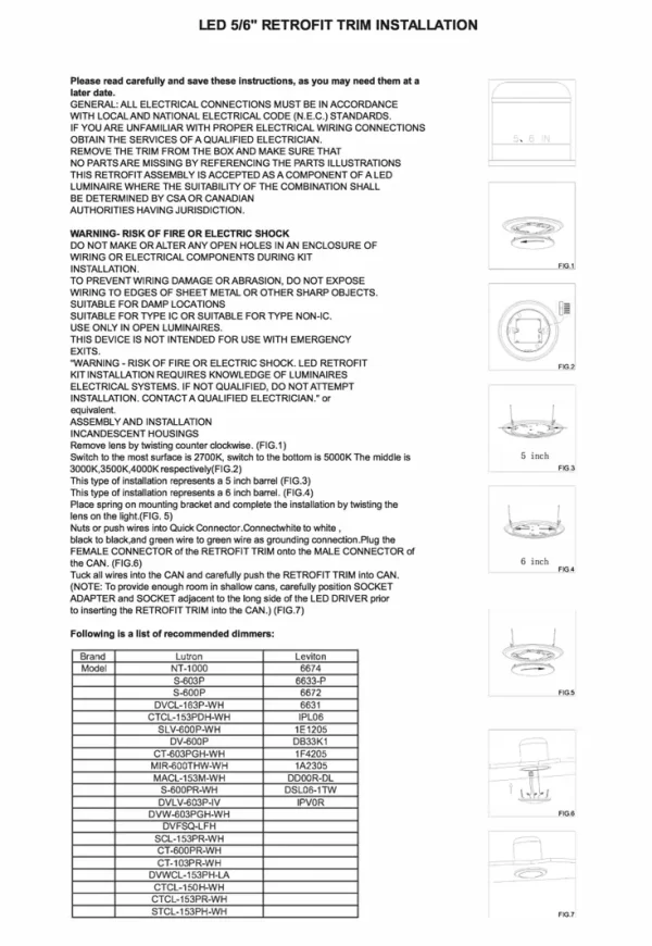 6" LED Disk Downlight - Image 7