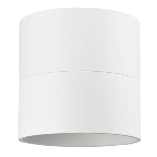 LED Cylinder Light 8-Inch White Finish 80 CRI Cable Pendant Mount (OSL-CYL-8) - Image 10