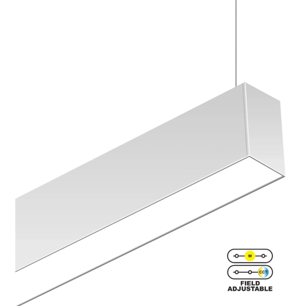 LED Zeta Linear 2.3" Pendant & Surface Standard Lens 8FT (OSL-ZE-ITWAD)