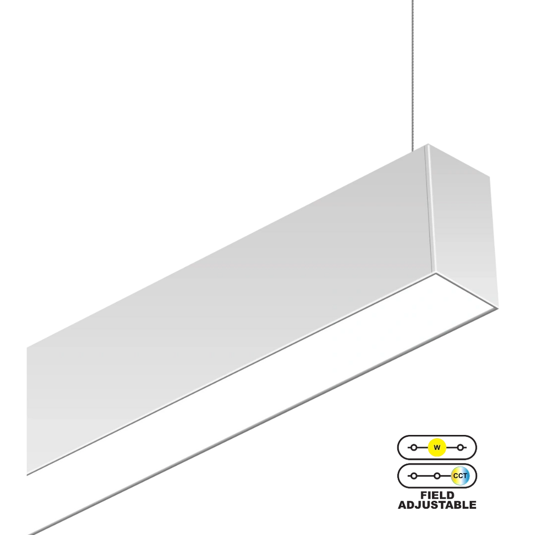 LED Zeta Linear 2.3" Pendant & Surface Standard Lens 2FT-4FT (OSL-ZE-ITWAD)