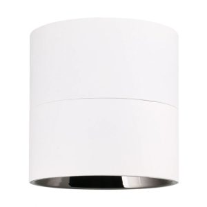 LED Cylinder Light 6-Inch White Finish 90 CRI Surface Mount (OSL-CYL-6)