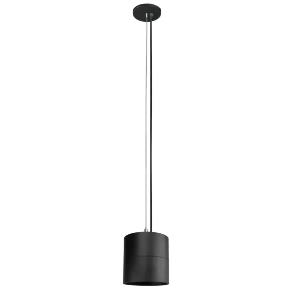 LED Cylinder Light 4-Inch Black Finish 90 CRI Cable Pendant Mount (OSL-CYL-4) - Image 3