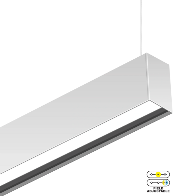 LED Zeta Linear 2.3" Deep Regressed Pendant & Surface 4FT (OSL-ZE-ITWAT)