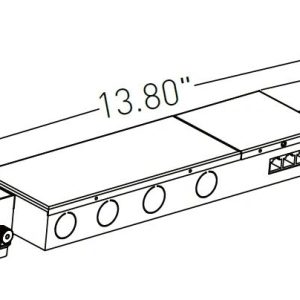 LED T-grid Linear Remote LED Driver Only (Required for LED T-grid Linear Light)