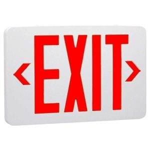 LED Thermoplastic Exit Sign