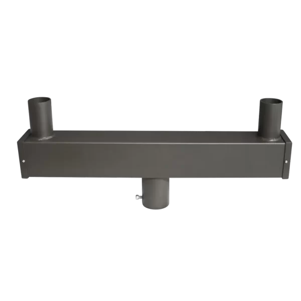 180 Degree Double Square Bullhorn 24" Spread with 2-3/8" O.D. Tenon