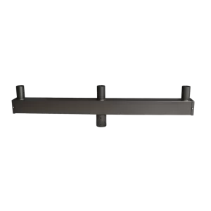180 Degree Triple Square Bullhorn 24" Spread with 2-3/8" O.D. Tenon
