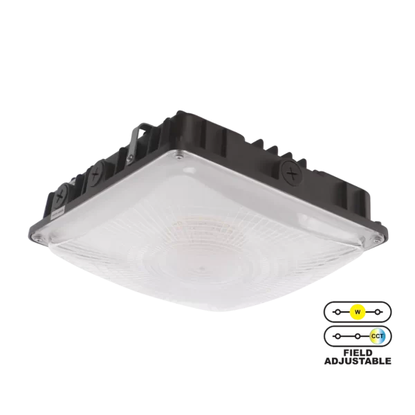 LED Slim Canopy Square Economic Light (Pack of 2)