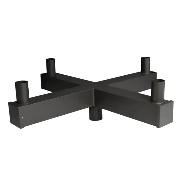 90 Degree Quad Square Bullhorn 35" Spread with 2-3/8" O.D. Tenon