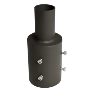 Tenon Adapter for 4" Round Pole with 2-3/8" O.D. Tenon
